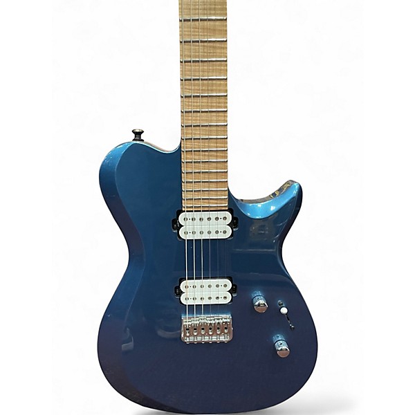 Used Kiesel SCB6 Blue Sapphire Solid Body Electric Guitar