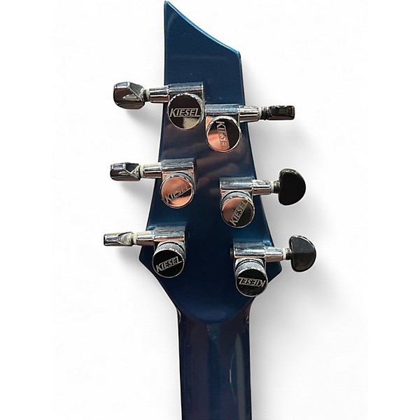 Used Kiesel SCB6 Blue Sapphire Solid Body Electric Guitar