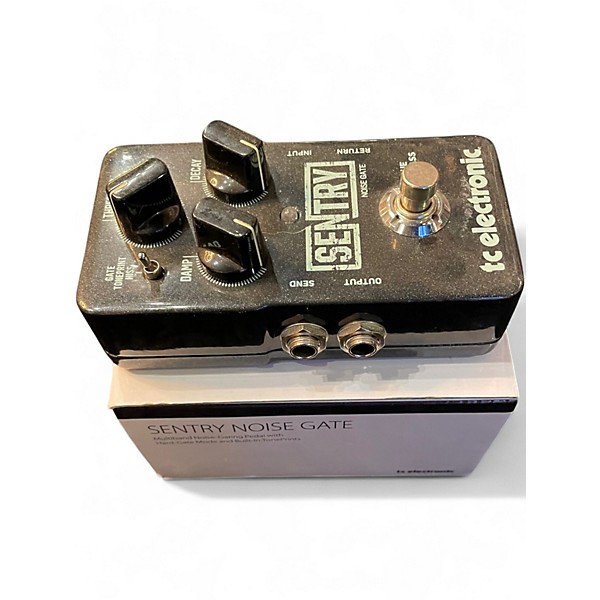 Used TC Electronic Sentry Noise Gate Effect Pedal