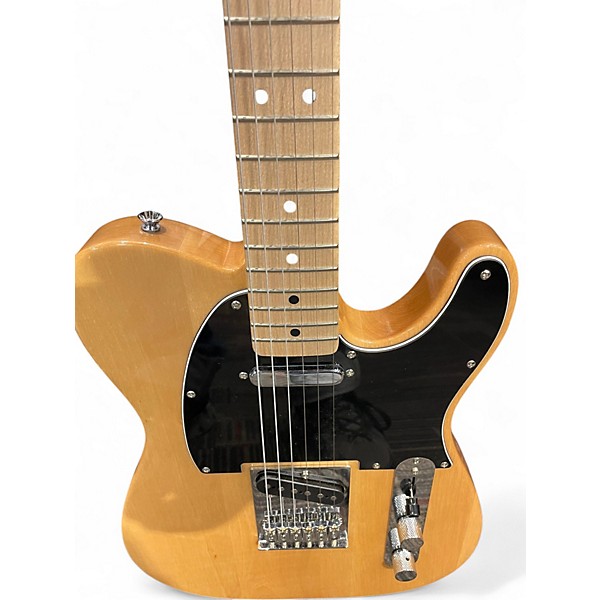 Used Squier LIMITED EDITION AFFINITY Natural Solid Body Electric Guitar