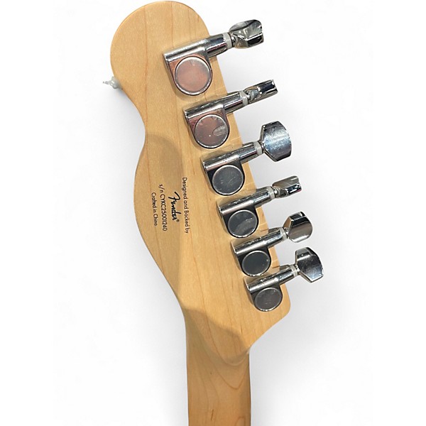 Used Squier LIMITED EDITION AFFINITY Natural Solid Body Electric Guitar