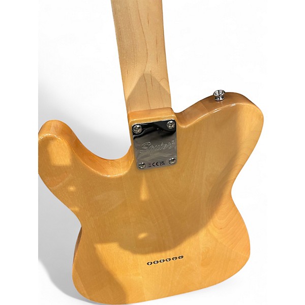 Used Squier LIMITED EDITION AFFINITY Natural Solid Body Electric Guitar