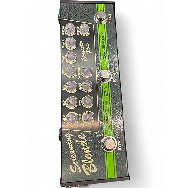 Used Tech 21 SANSAMP SCREAMING BLONDE Effect Pedal