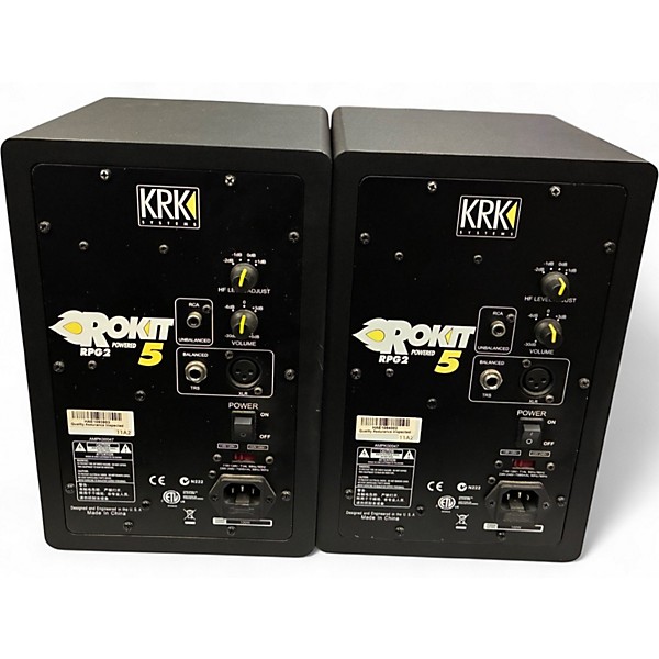 Used KRK RP5G2 Pair Powered Monitor