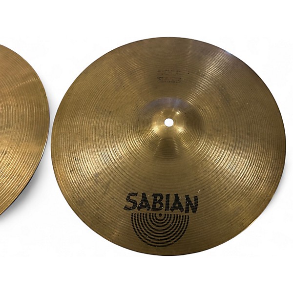 Used SABIAN 14in AA Rock Hi Hat Pair Cymbal