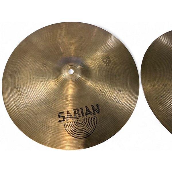 Used SABIAN 14in AA Rock Hi Hat Pair Cymbal