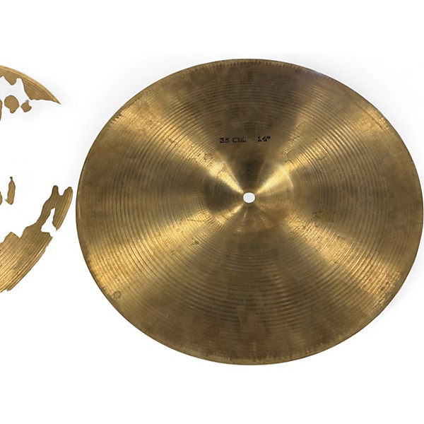 Used SABIAN 14in AA Rock Hi Hat Pair Cymbal