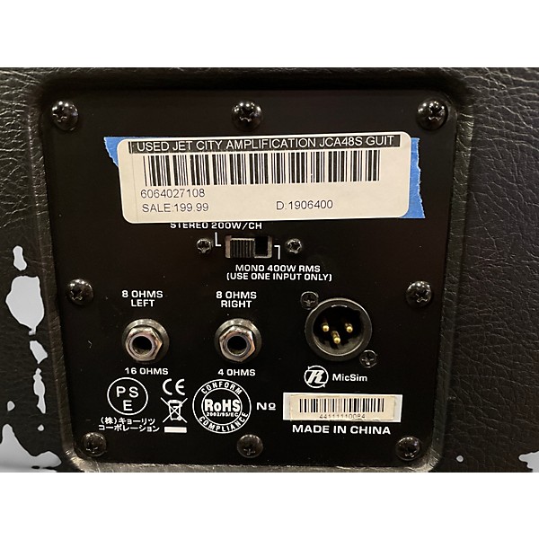 Used Jet City Amplification JCA48S Guitar Cabinet