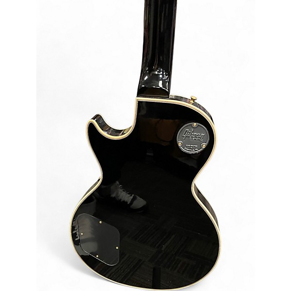 Used 2024 Gibson Custom 1968 Les Paul Custom Reissue Ebony Solid Body Electric Guitar