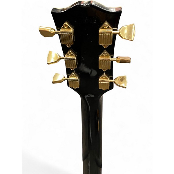 Used 2024 Gibson Custom 1968 Les Paul Custom Reissue Ebony Solid Body Electric Guitar