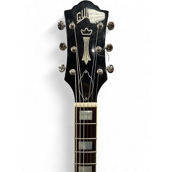 Used Guild Polara Deluxe White Solid Body Electric Guitar