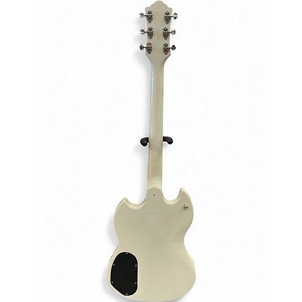 Used Guild Polara Deluxe White Solid Body Electric Guitar