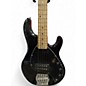 Used Sterling by Music Man STINGRAY 5 Black Electric Bass Guitar