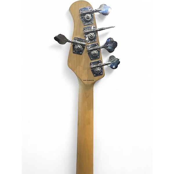 Used Sterling by Music Man STINGRAY 5 Black Electric Bass Guitar