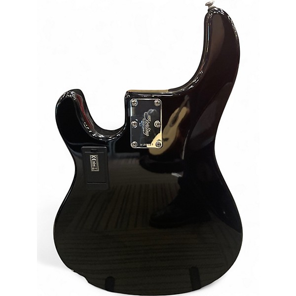 Used Sterling by Music Man STINGRAY 5 Black Electric Bass Guitar