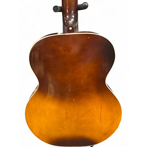 Used 1960s Harmony HOLLYWOOD H39 Brown Sunburst Acoustic Electric Guitar