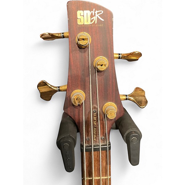 Used Ibanez SR1400T Natural Electric Bass Guitar