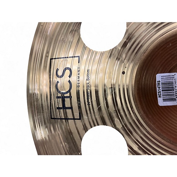 Used MEINL 14in HCS Trash STACK Cymbal
