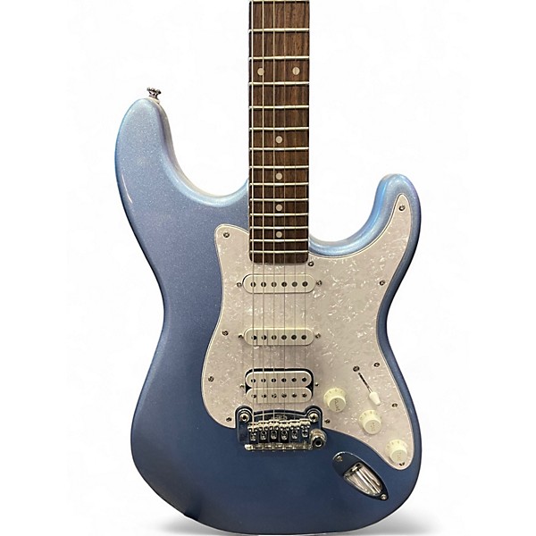 Used G&L Tribute Legacy Ice Blue Metallic Solid Body Electric Guitar