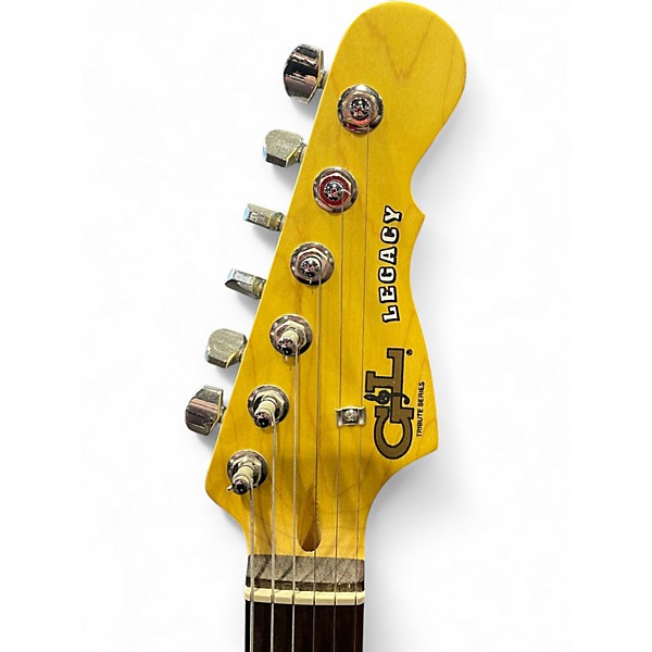 Used G&L Tribute Legacy Ice Blue Metallic Solid Body Electric Guitar