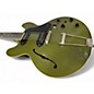 Used Collings l30LC Aged Olive Green Hollow Body Electric Guitar