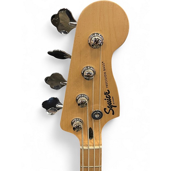 Used Squier Precision Bass Seafoam Green Electric Bass Guitar