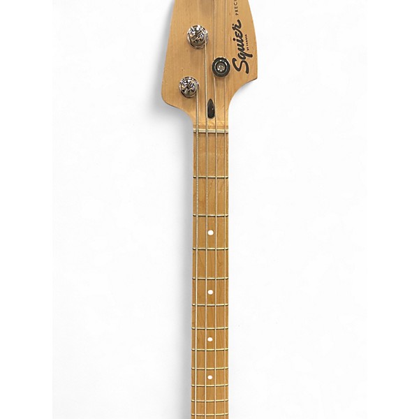 Used Squier Precision Bass Seafoam Green Electric Bass Guitar