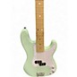 Used Squier Precision Bass Seafoam Green Electric Bass Guitar