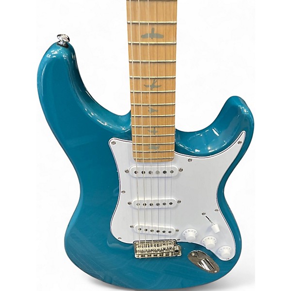 Used PRS SE Silver Sky TEAL Solid Body Electric Guitar