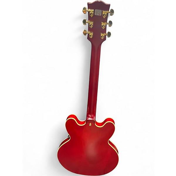 Used Epiphone 1959 ES-355 Inspired by Gibson Cherry Red Hollow Body Electric Guitar