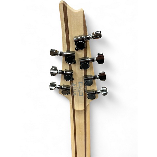 Used Ibanez RGMS7PB Cosmic Blue Starburst Solid Body Electric Guitar