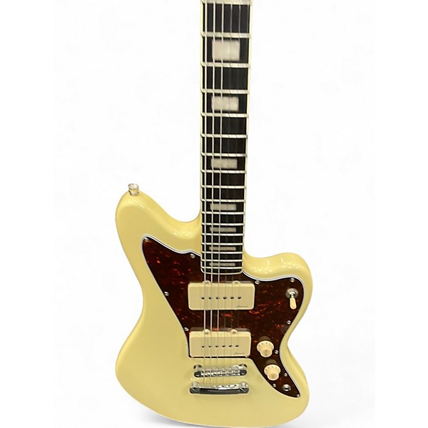 Used Harley Benton JA-60 Cream Solid Body Electric Guitar