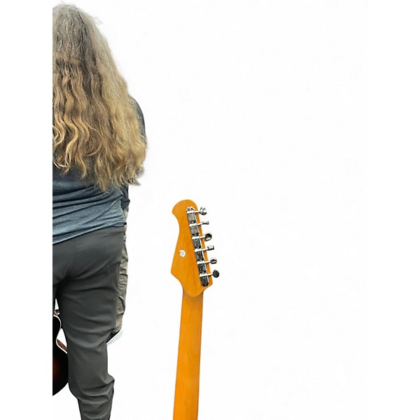 Used Harley Benton JA-60 Cream Solid Body Electric Guitar