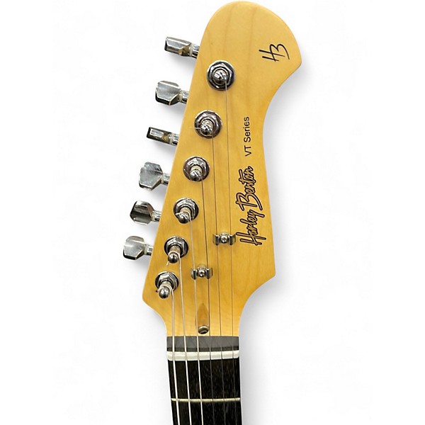 Used Harley Benton MS-60 WHITE Solid Body Electric Guitar