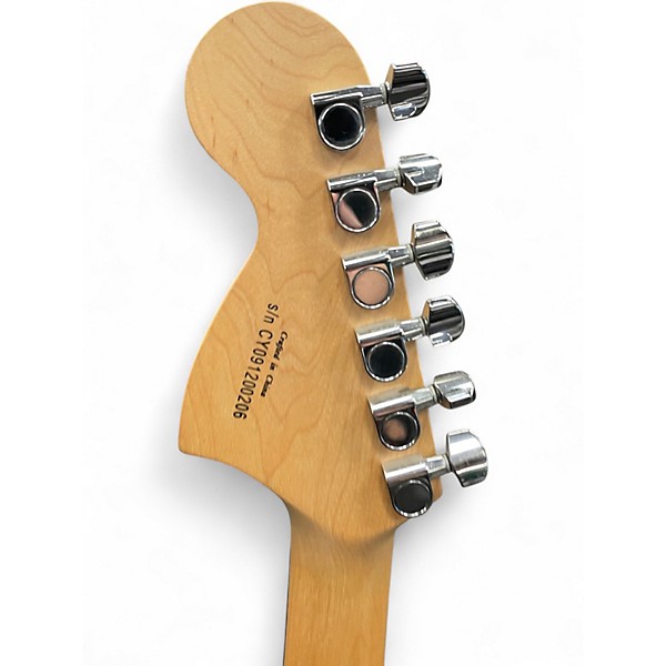 Used Squier Standard Stratocaster Cherry Sunburst Solid Body Electric Guitar