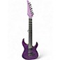 Used Legator Ninja Performance 7 Multi Scale Purple Solid Body Electric Guitar thumbnail