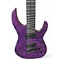 Used Legator Ninja Performance 7 Multi Scale Purple Solid Body Electric Guitar