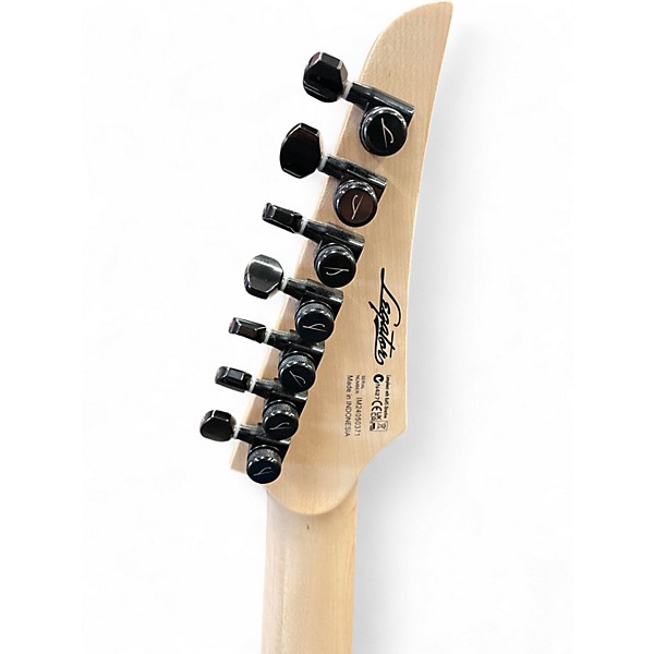 Used Legator Ninja Performance 7 Multi Scale Purple Solid Body Electric Guitar