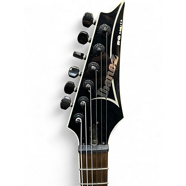 Used Ibanez RG2EX1 Black Solid Body Electric Guitar