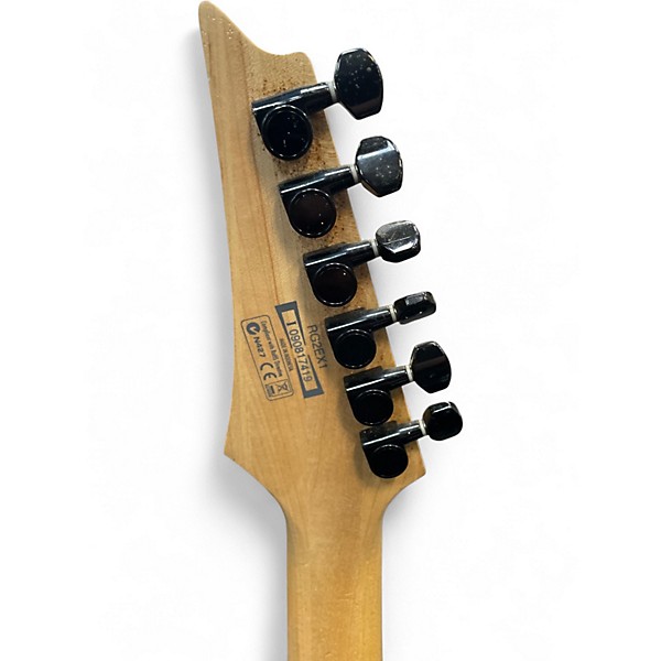 Used Ibanez RG2EX1 Black Solid Body Electric Guitar