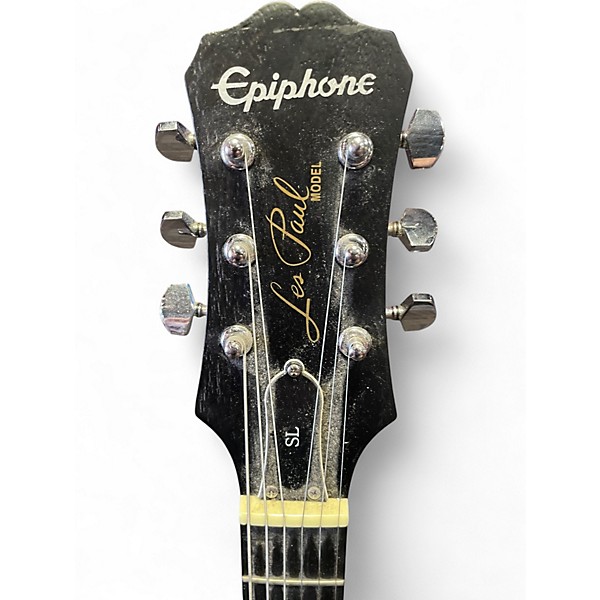 Used Epiphone Les Paul SL Ebony Solid Body Electric Guitar