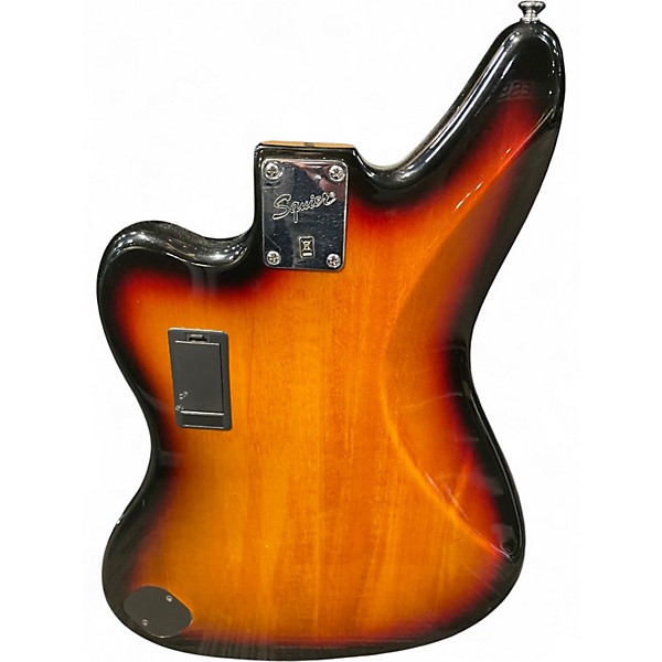 Used Squier Vintage Modified Jaguar 2 Color Sunburst Solid Body Electric Guitar