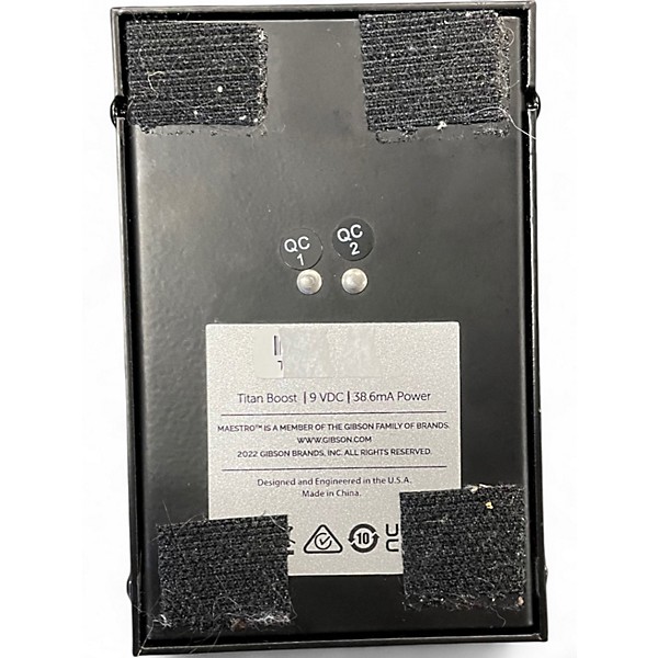 Used Maestro Titan Boost Effect Pedal
