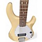 Used Sterling by Music Man Ray5 5 String Cream Electric Bass Guitar