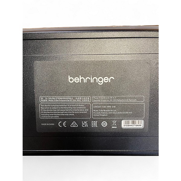 Used Behringer Solina String Ensemble Multi Effects Processor