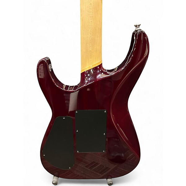 Used Jackson Custom Shop Soloist Burnt Cherry Burst Solid Body Electric Guitar