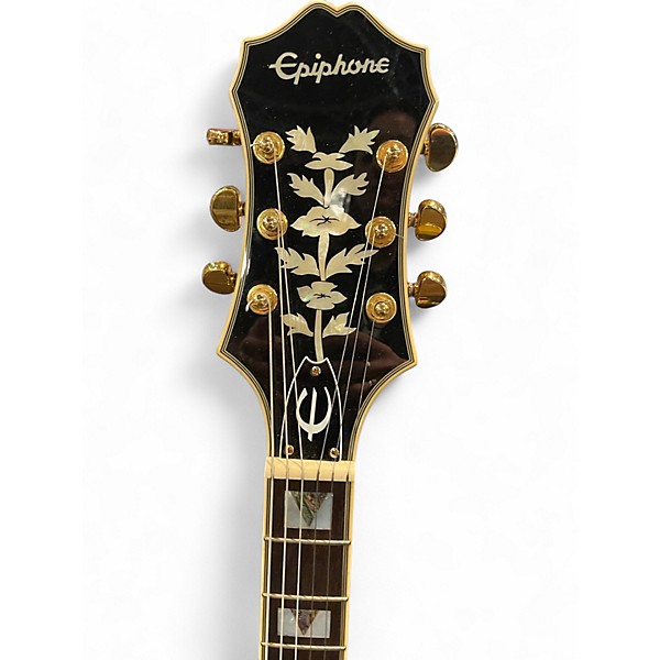 Used Epiphone Sheraton II PRO Black Hollow Body Electric Guitar