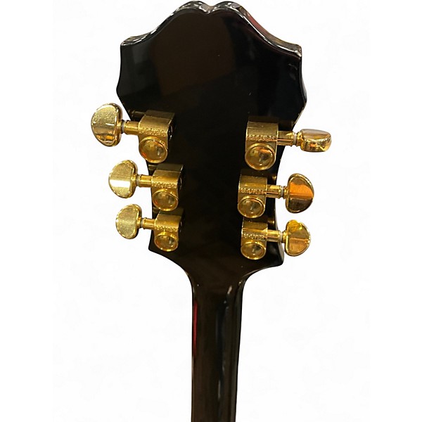 Used Epiphone Sheraton II PRO Black Hollow Body Electric Guitar