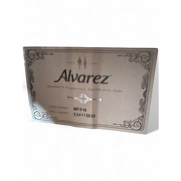 Used Alvarez MF516 NATURAL Acoustic Guitar