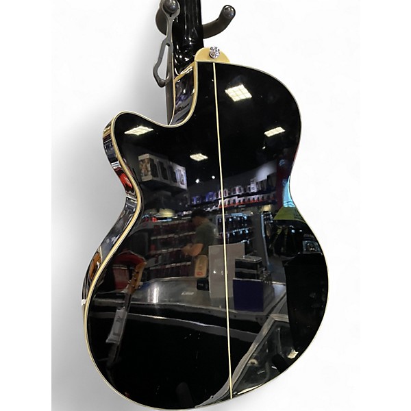 Used ESP LTD XAC10E Black Acoustic Electric Guitar